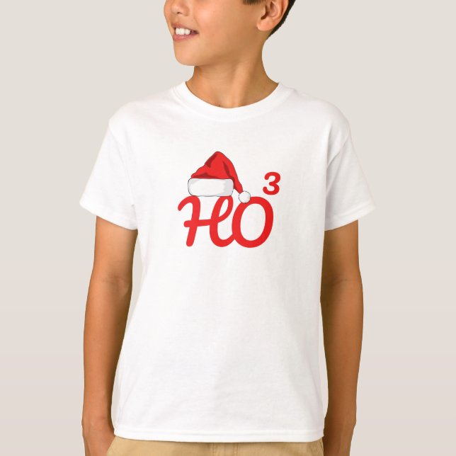 Santa's Ho Christmas T-Shirt (Front)