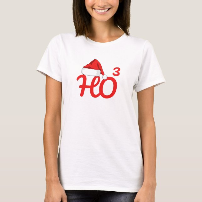 Santa's Ho Christmas T-Shirt (Front)