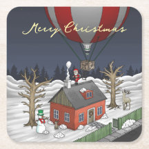 Santa's Hot Air Balloon