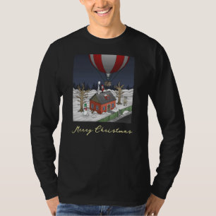 Santa's Hot Air Balloon T-Shirt