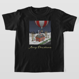 Santa's Hot Air Balloon T-Shirt