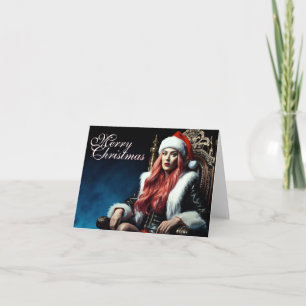 Santa's hottest sister - Merry Xmas 03122024_0011 Card