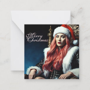 Santa's hottest sister - Merry Xmas 03122024_0011 Card