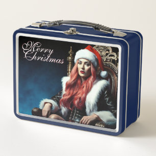 Santa's hottest sister - Merry Xmas 03122024_0011 Metal Lunch Box