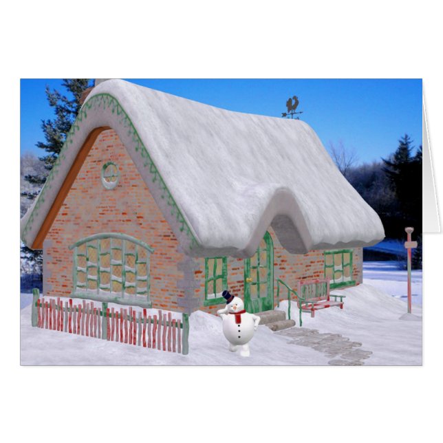 Santa's House  (Front Horizontal)