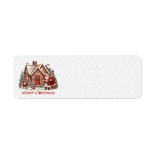 Santa's House Address Labels