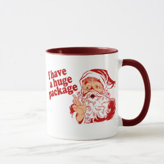 Santas Huge Package Mug