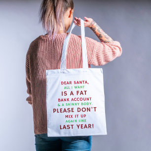Santa's Humour Haven Tote
