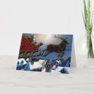 Santa's Journey Holiday Card