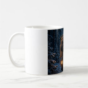 Santa's Lantern Christmas Coffee Mug