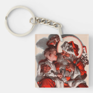 Santa's Lap Key Ring