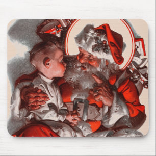Santa's Lap Mouse Mat