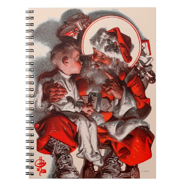 Santa's Lap Notebook (Front)