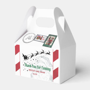 Santa's Letter Postmarked Naughty Or Nice Favour Box