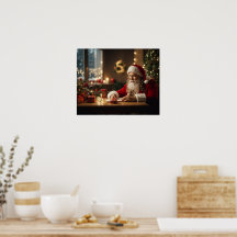 Santa's Lifelike Portrait: The Real Magic of Chris