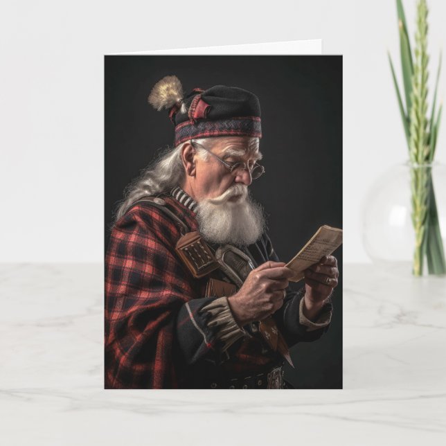 Santa's List Christmas Card (Front)