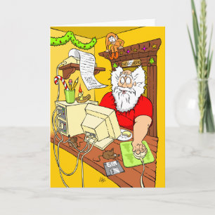Santa's List Holiday Card
