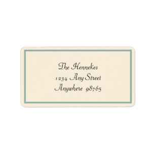 Santa's List Label