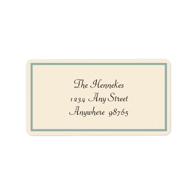 Santa's List Label (Front)