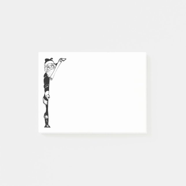 Santa's List Post-it Notes (Front)