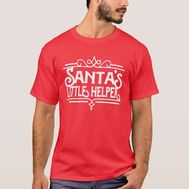 Santa's Little Helper | Christmas T-Shirt (Front)