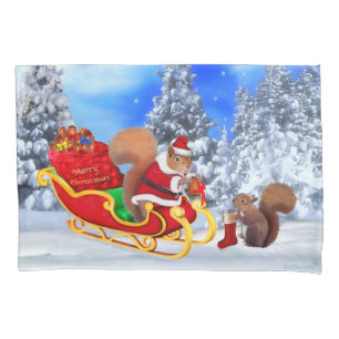 SANTA'S LITTLE HELPER & MERRY CHRISTMAS FROM SANTA PILLOWCASE