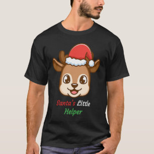 Santa's Little Helper Reindeer T-Shirt