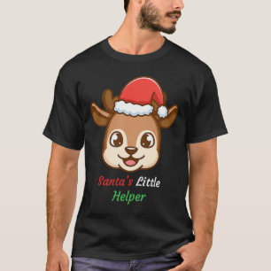 Santa's Little Helper Reindeer T-Shirt