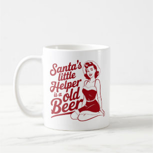 Santa's Little Helper Snarky Christmas Sarcastic Coffee Mug