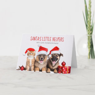 Santa's Little Helpers   Card