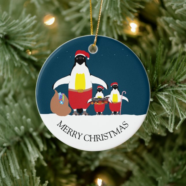Santa's Little Helpers Christmas Ornament (Tree)