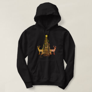 SANTA'S LITTLE HELPERS CHRISTMAS TREE HOODIE