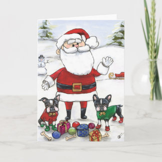 Santa's Little Helpers Holiday Card