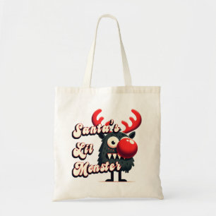 Santa's Little Monster Tote Bag