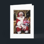 Santa's little problem card<br><div class="desc">Santa doesn't always have it easy. Card is blank inside to fill with your own comments.</div>
