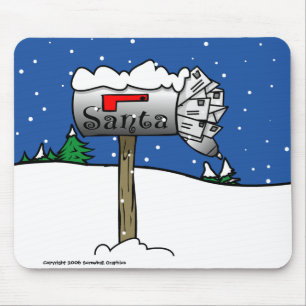 Santa's Mailbox Mousepad