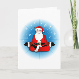Santa's Meditation Card