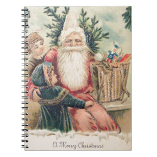 Santa's Merry Christmas Notebook