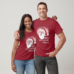 Santa's Moustache Rides shirts & jackets