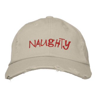 Santa's Naughty List Hat