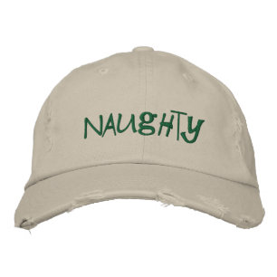Santa's Naughty List Hat