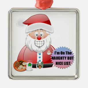 Santa's Naughty List Ornament