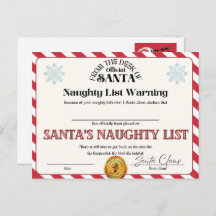 Santa's Naughty List