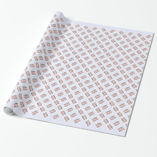 Santa's Naughty List! Wrapping Paper