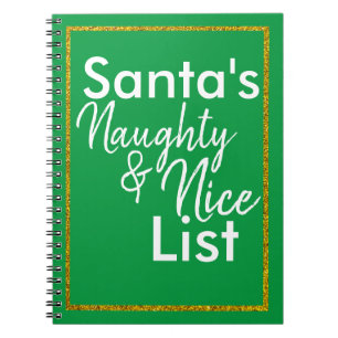 Santa's Naughty & Nice Journal