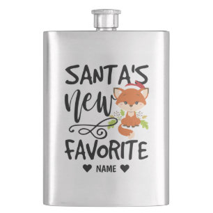 Santa's New Favourite Hip Flask
