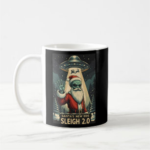 Santa's New Ride: Sleigh 2.0 Coffee Mug