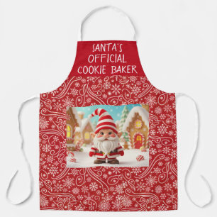 Santa's Official Cookie baker Apron