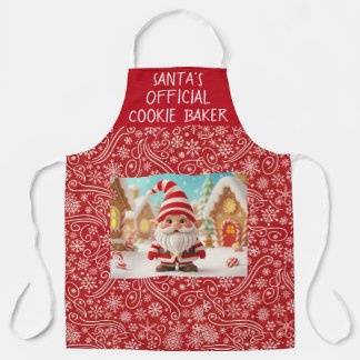 Santa's Official Cookie baker Apron