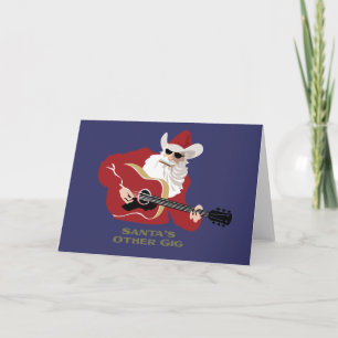 Santa's Other Gig Holiday Card